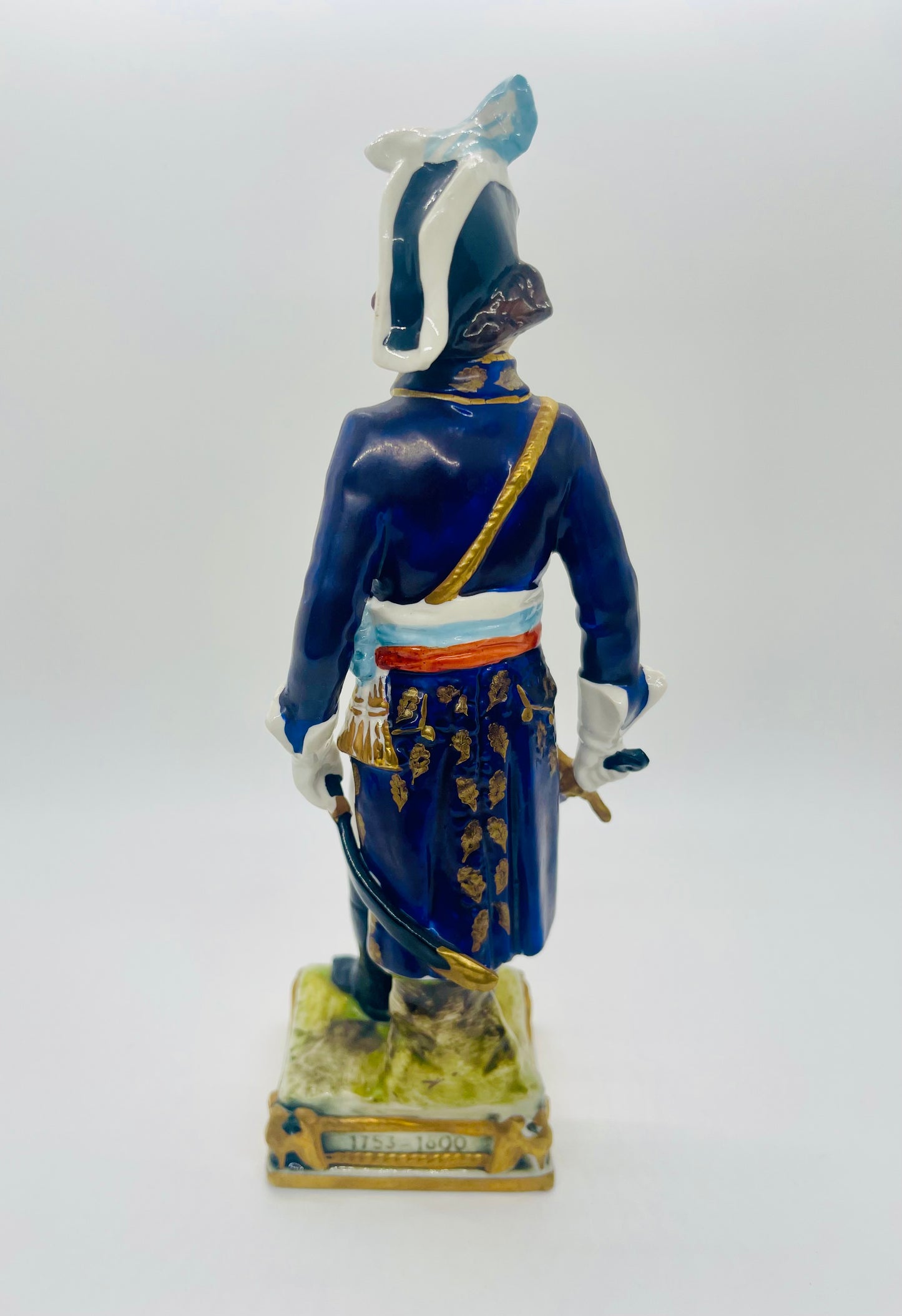 Bourdois Bloch Hand Painted Porcelain KLEBER Soldier Figurine Vintage Paris