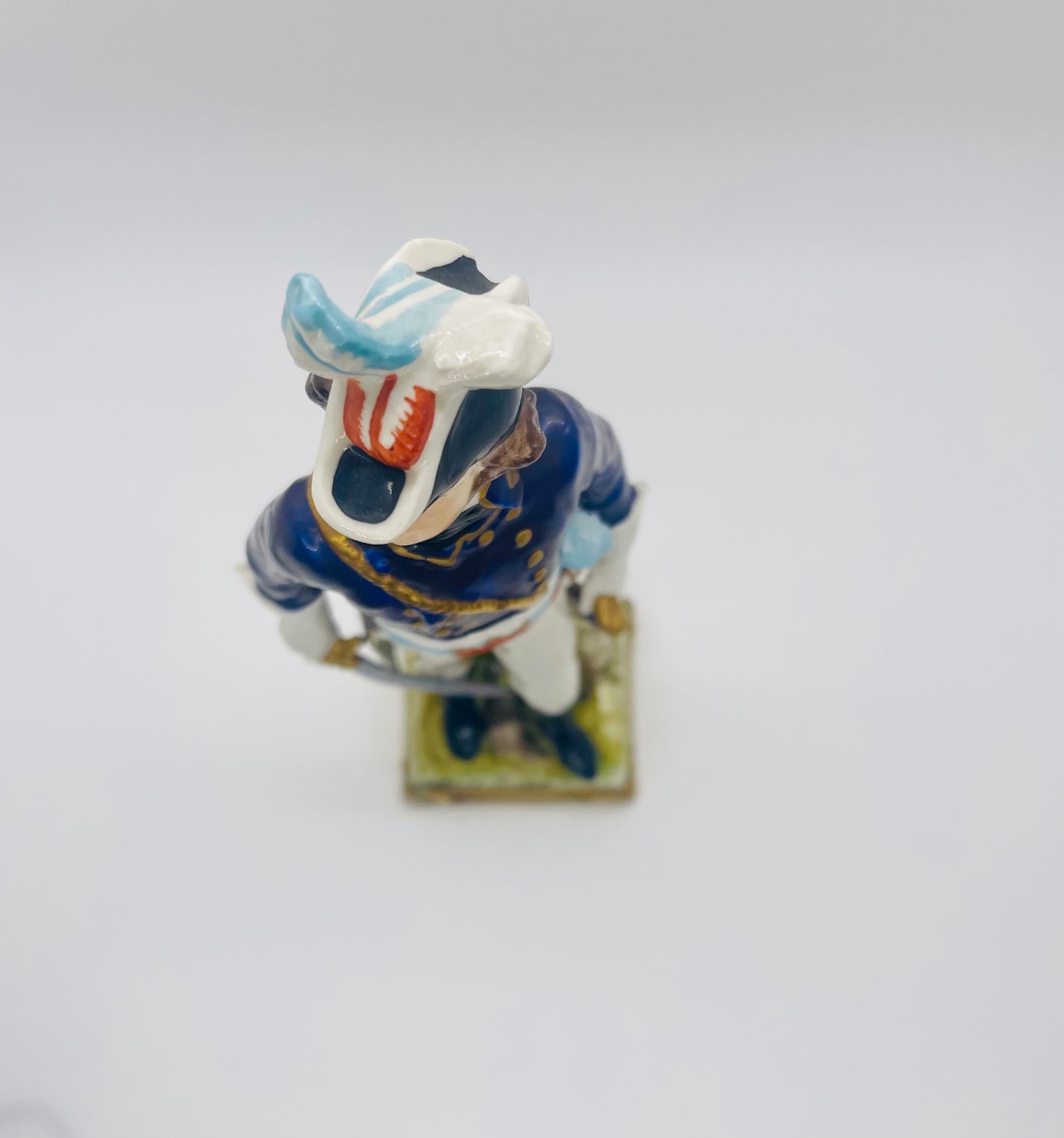 Bourdois Bloch Hand Painted Porcelain KLEBER Soldier Figurine Vintage Paris