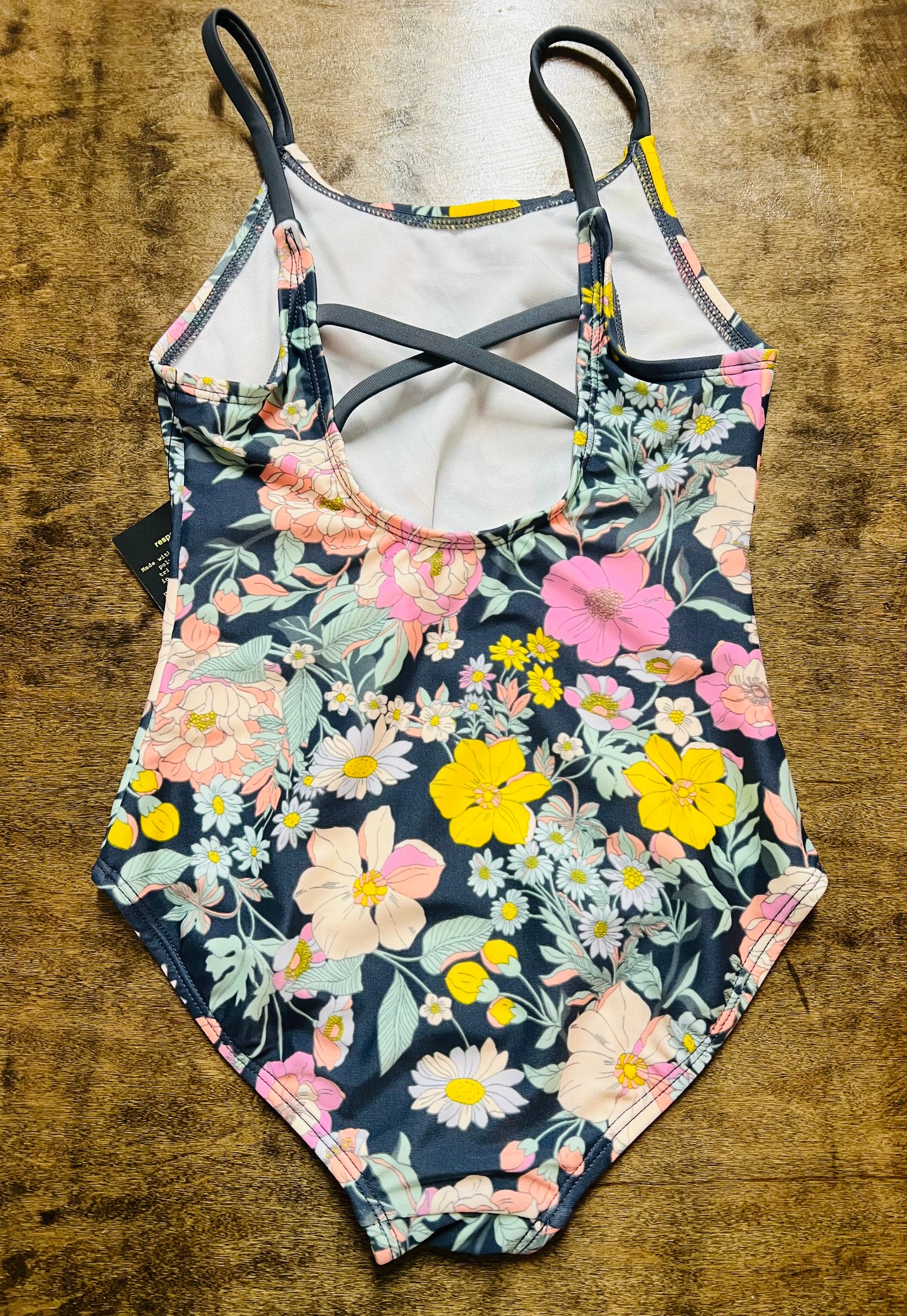 Girls' Fun Flowers Swimsuit Art Class