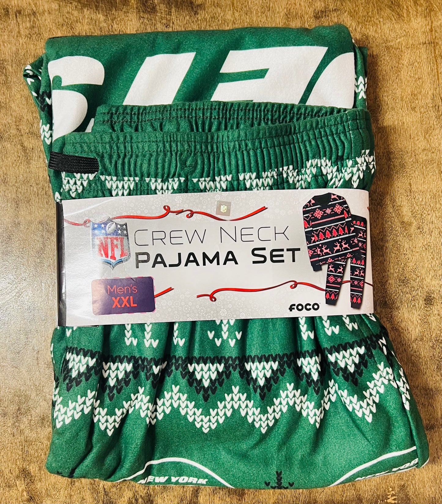 Men’s FOCO Pajama Set NFL New York Jets Football Fan