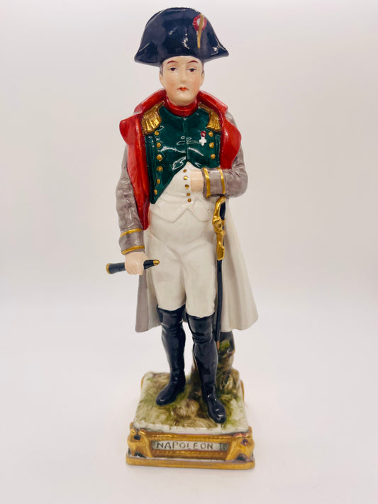 Bourdois Bloch Hand Painted Porcelain NAPOLEON Soldier Figurine Vintage Paris