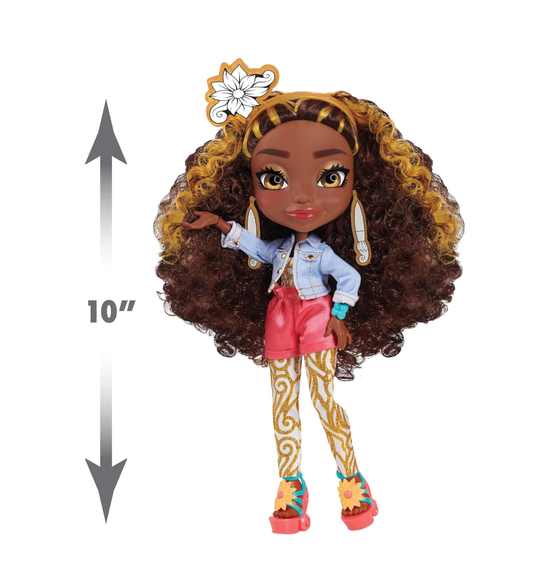 Art Squad VANNAH Doll with DIY Craft & Jewelry Kit