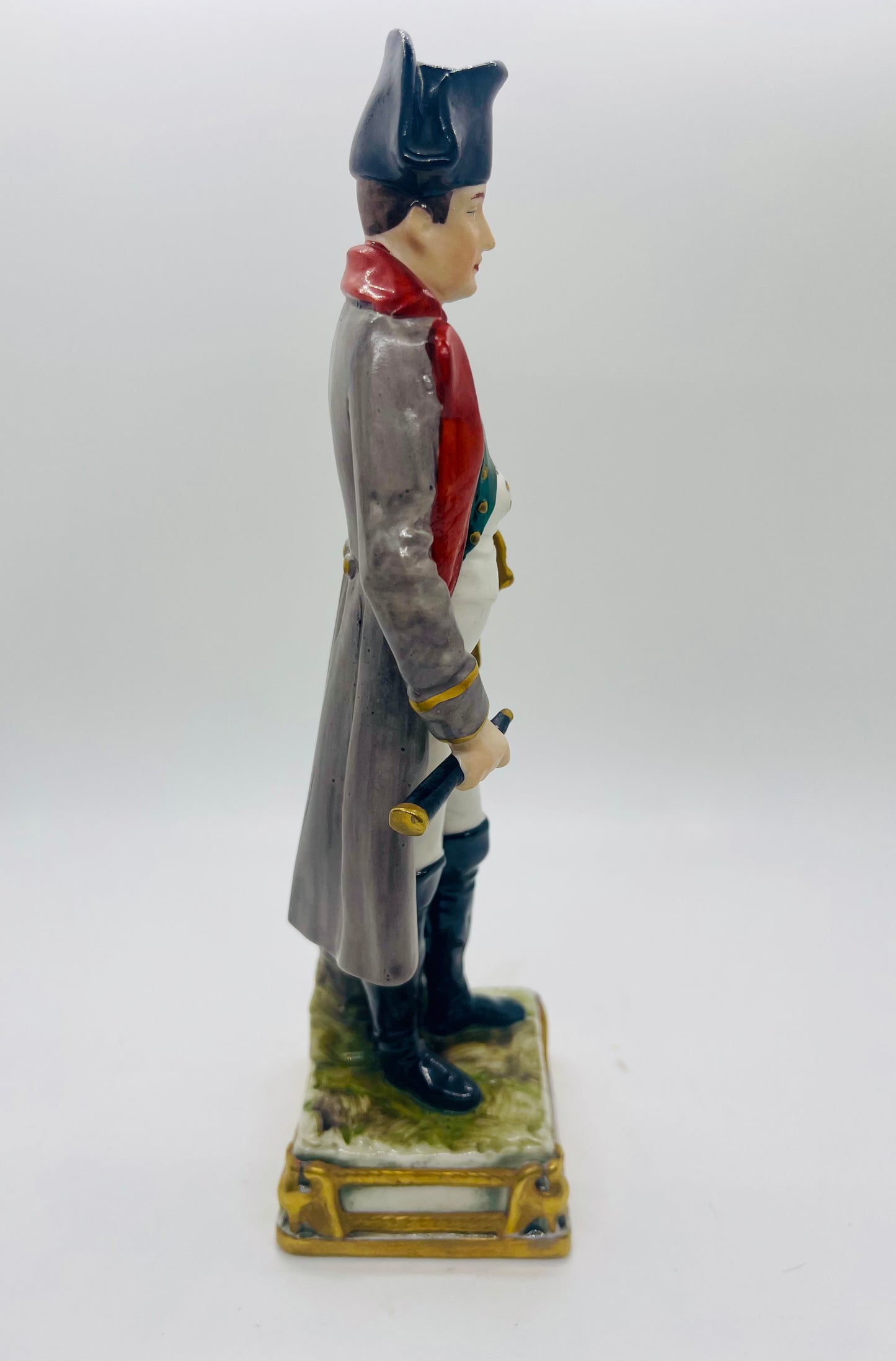 Bourdois Bloch Hand Painted Porcelain NAPOLEON Soldier Figurine Vintage Paris