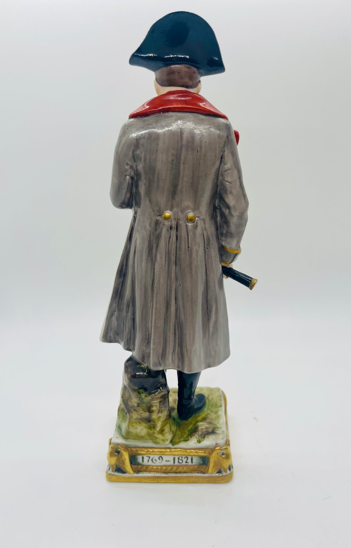 Bourdois Bloch Hand Painted Porcelain NAPOLEON Soldier Figurine Vintage Paris