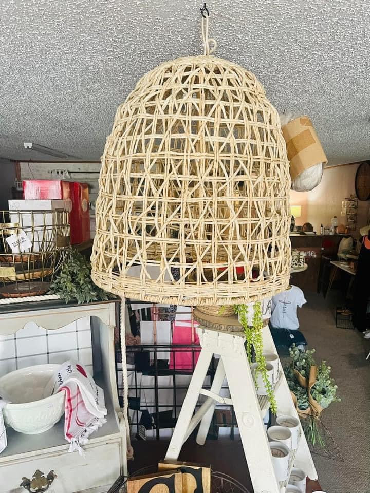 Sea grass Wicker Pendant Light