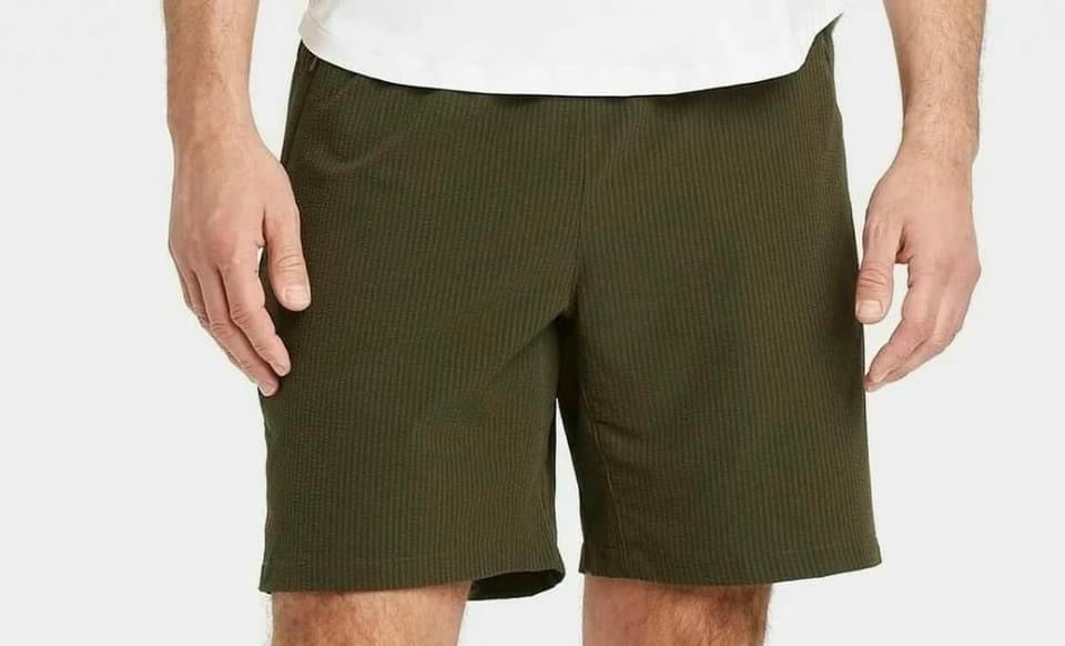 Quick Dry Shorts Men's Seersucker All in Motion