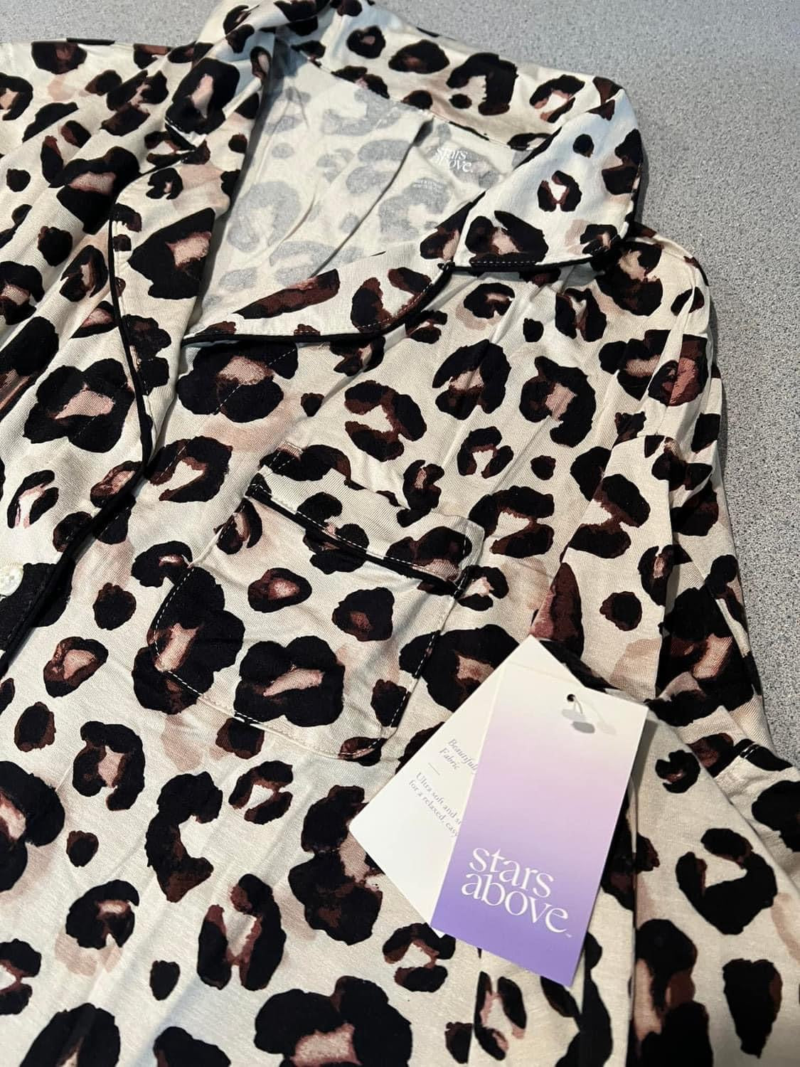 Leopard Night Shirt SO SOFT Stars Above