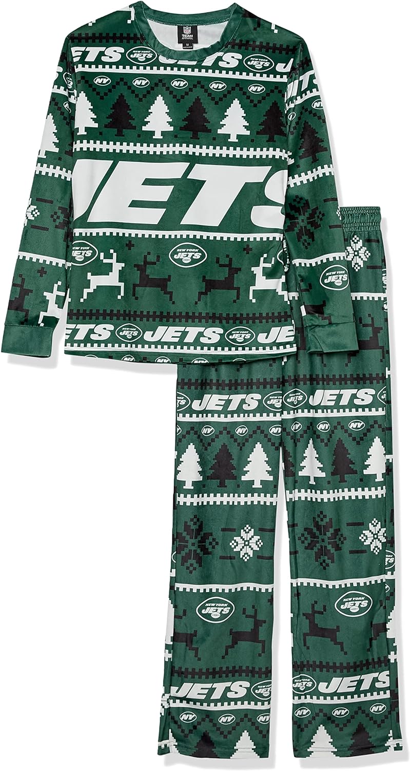 Men’s FOCO Pajama Set NFL New York Jets Football Fan