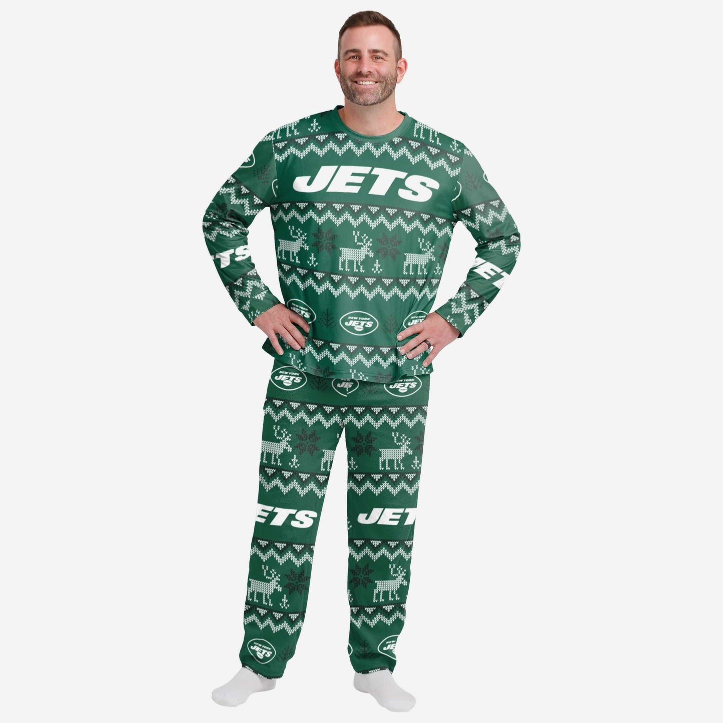 Men’s FOCO Pajama Set NFL New York Jets Football Fan