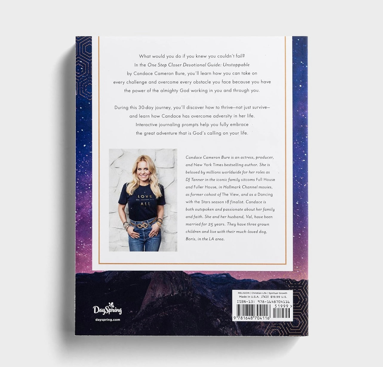 Unstoppable 30 Day Devotional By Candace Cameron Bure