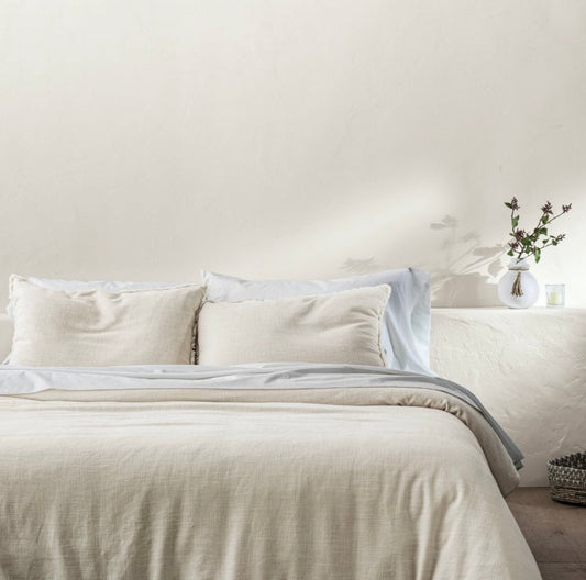 CASALUNA FULL/QUEEN Linen Comforter Set