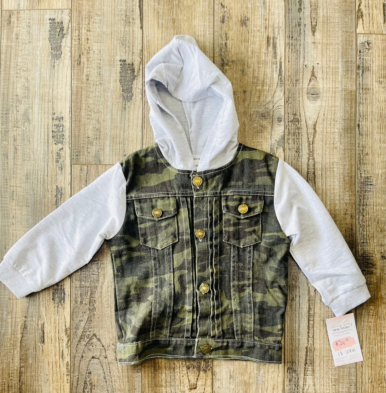 Toddler Camo Jacket