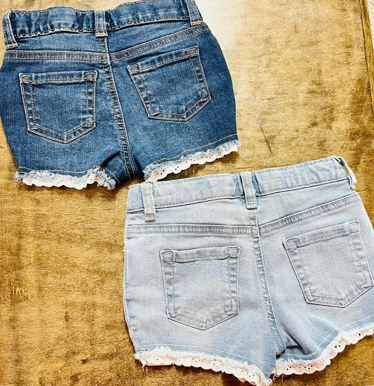 Cat & Jack Lace Jean Shorts